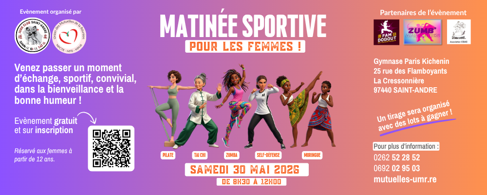 Matinée sportive pour les Femmes - 30 mai 2026