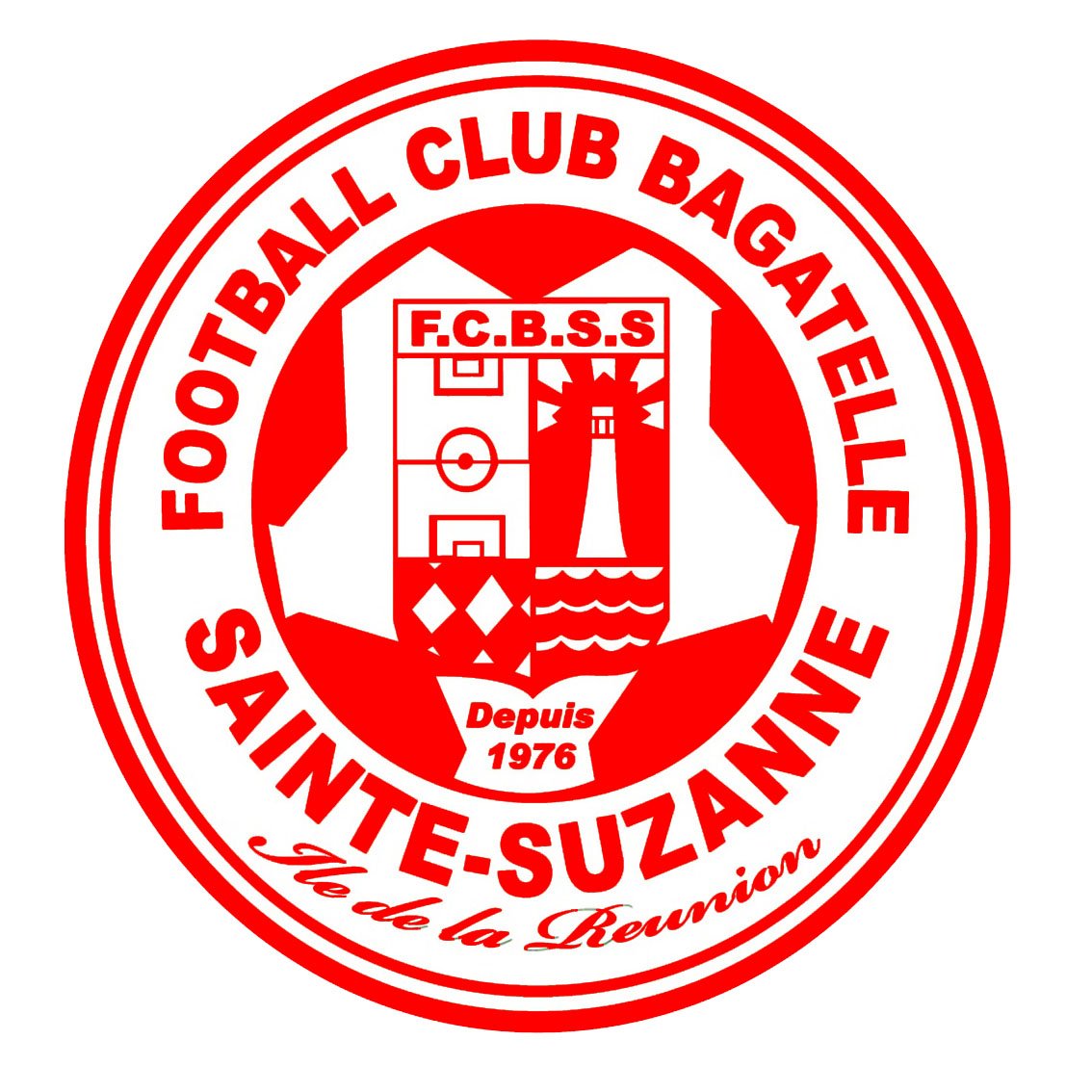 Logo FCBSS - Football Club Bagatelle Sainte-Suzanne