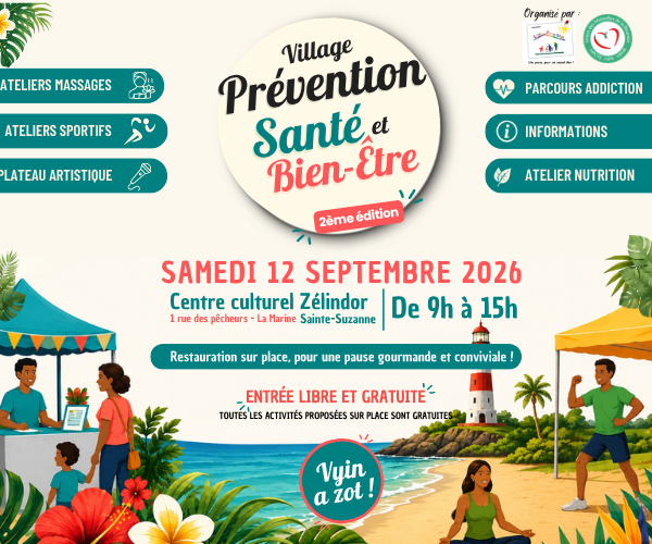 🎉 Bonne nouvelle ! Le Village Prévention Santé & Bien-Être est de retour 🔥